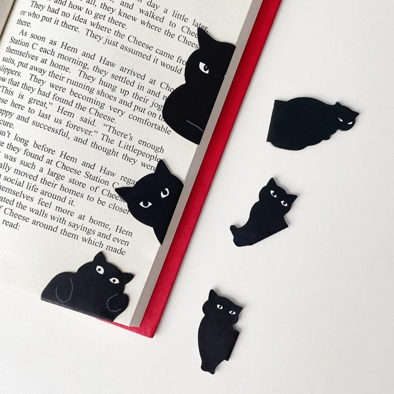 6 Pcs/set Cute Cat Magnet Book - Paperclip Magnetic Set reseña y precio