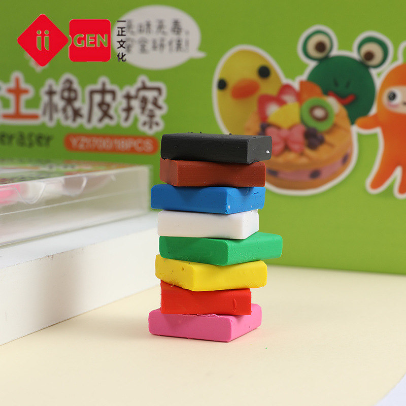 8 PCS/Lot High Quality Candy C - Rubber Eraser Kneaded reseña y precio
