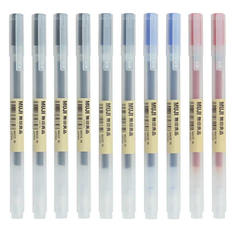10-30Pcs/Set 0.38/0.5mm Gel pe - Office Stationery Supply Business reseña y precio