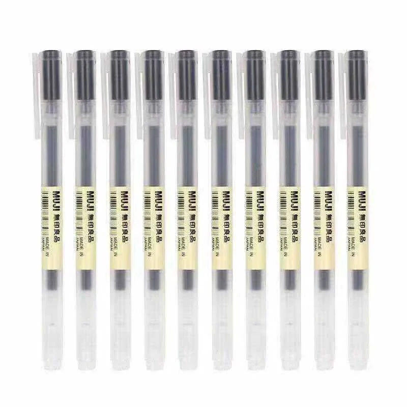 10-30Pcs/Set 0.38/0.5mm Gel pe - Office Stationery Supply Business reseña y precio