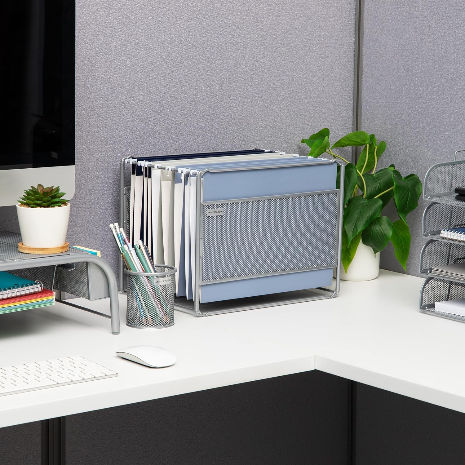 Metal Mesh Hanging File Folder - File Folder Hanging reseña y precio