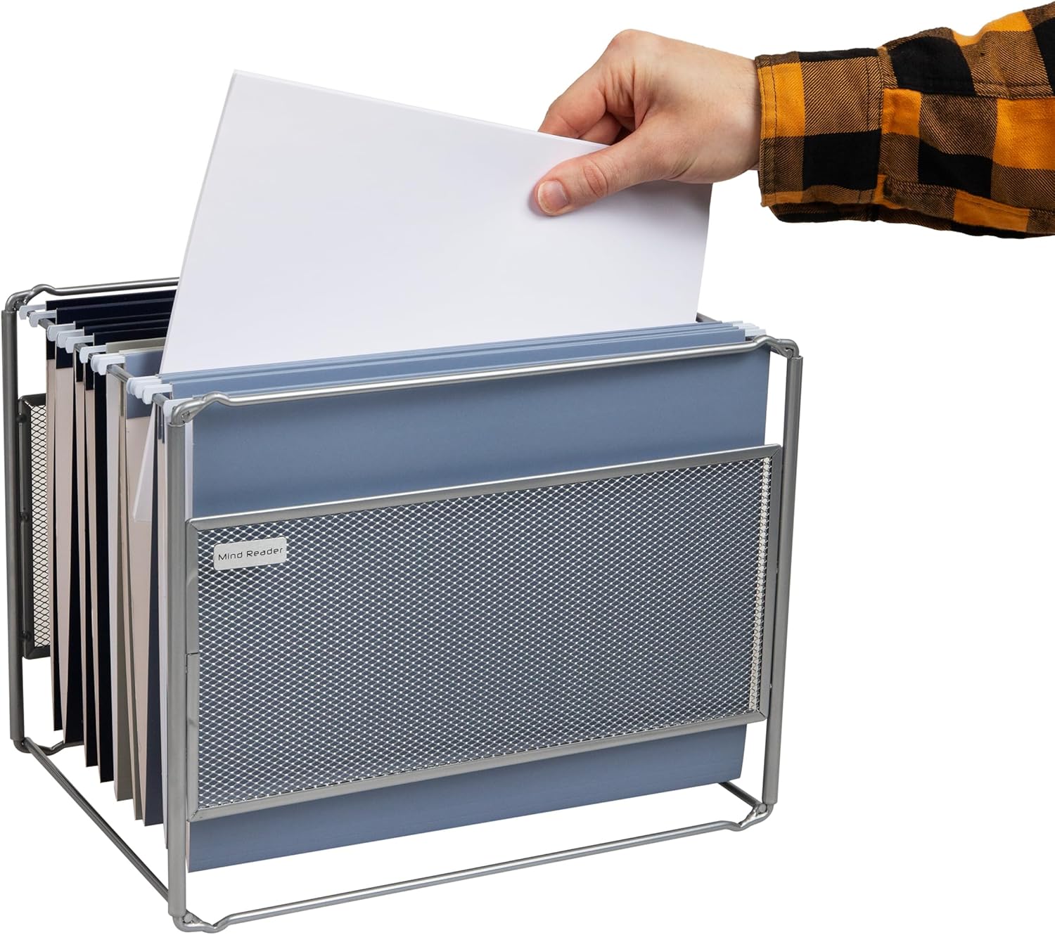 Metal Mesh Hanging File Folder - File Folder Hanging reseña y precio