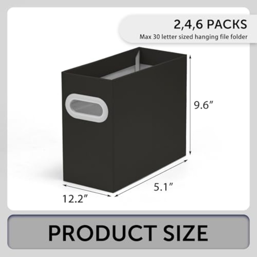 Hanging File Organizer, Cardbo - File Folder Hanging reseña y precio