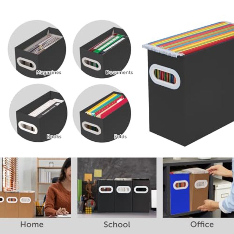 Hanging File Organizer, Cardbo - File Folder Hanging reseña y precio