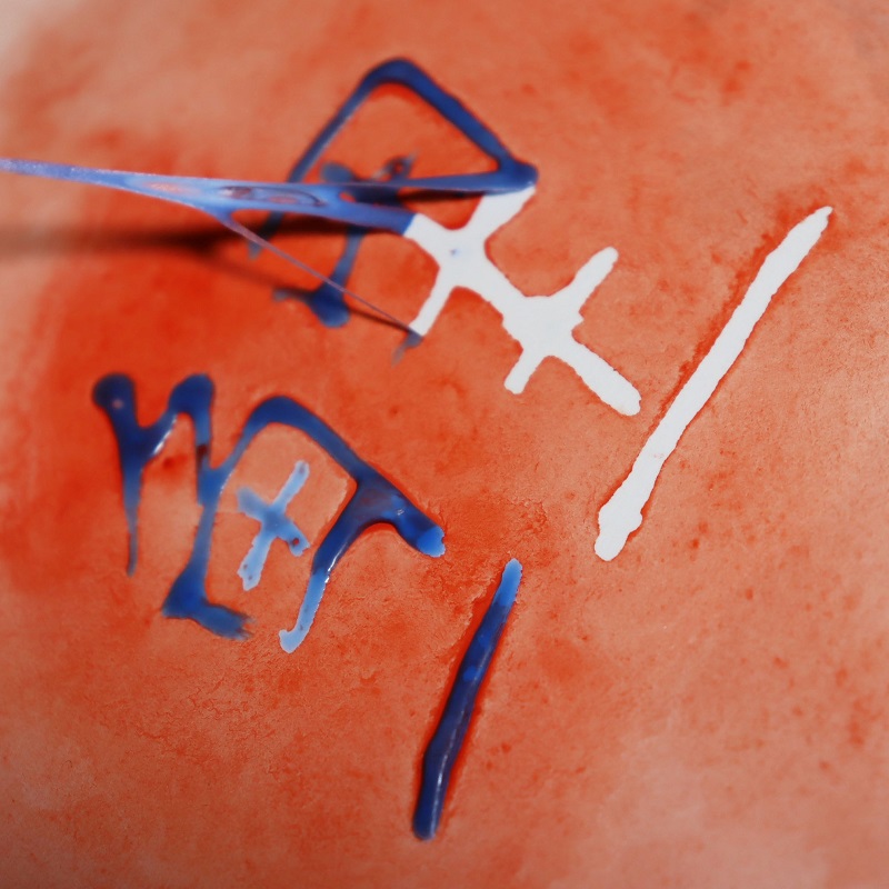 White/Blue Watercolor Masking  - Correction Fluid White reseña y precio