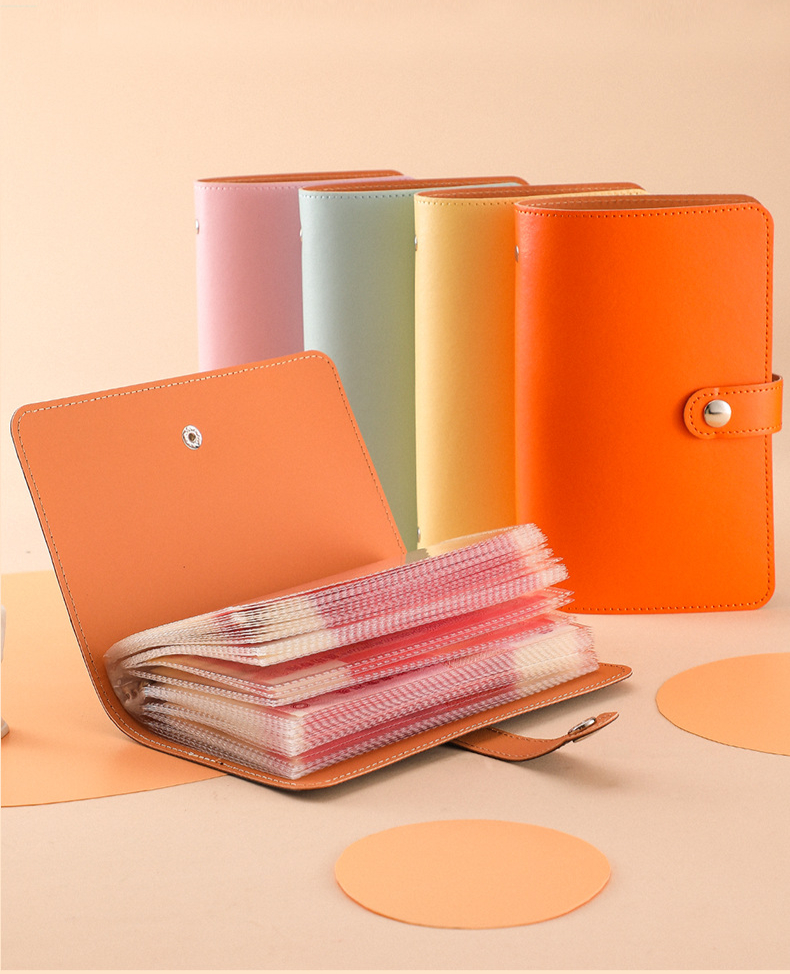 PU Leather Budget Binder Noteb - Binder Clip Assorted reseña y precio