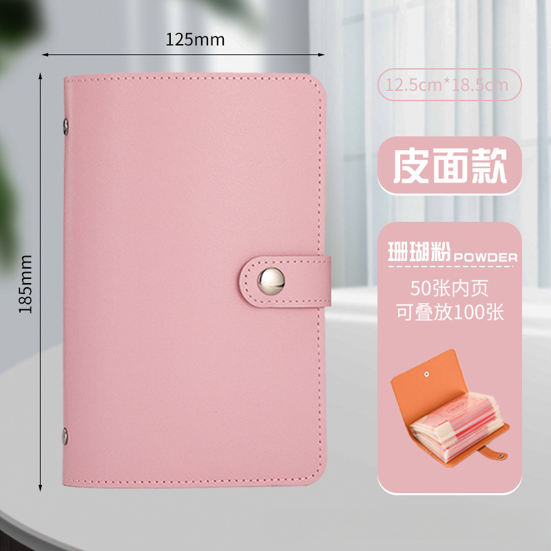 PU Leather Budget Binder Noteb - Binder Clip Assorted reseña y precio