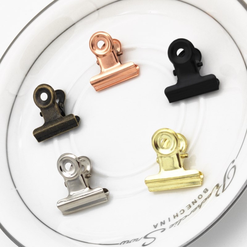 20PCS/Set 21mm*23mm Round Meta - Binder Clip Assorted reseña y precio