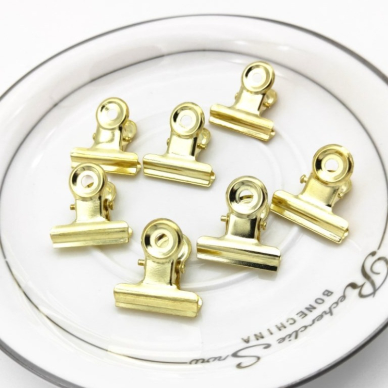 20PCS/Set 21mm*23mm Round Meta - Binder Clip Assorted reseña y precio