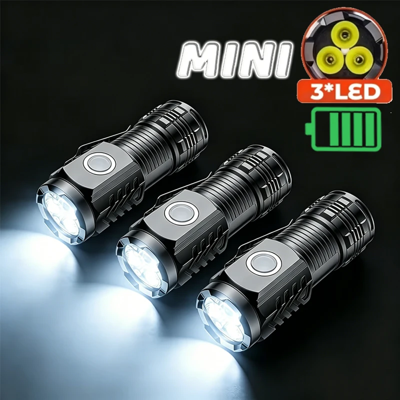 Portable Mini 3 LED Handheld F - Stationery Supply reseña y precio