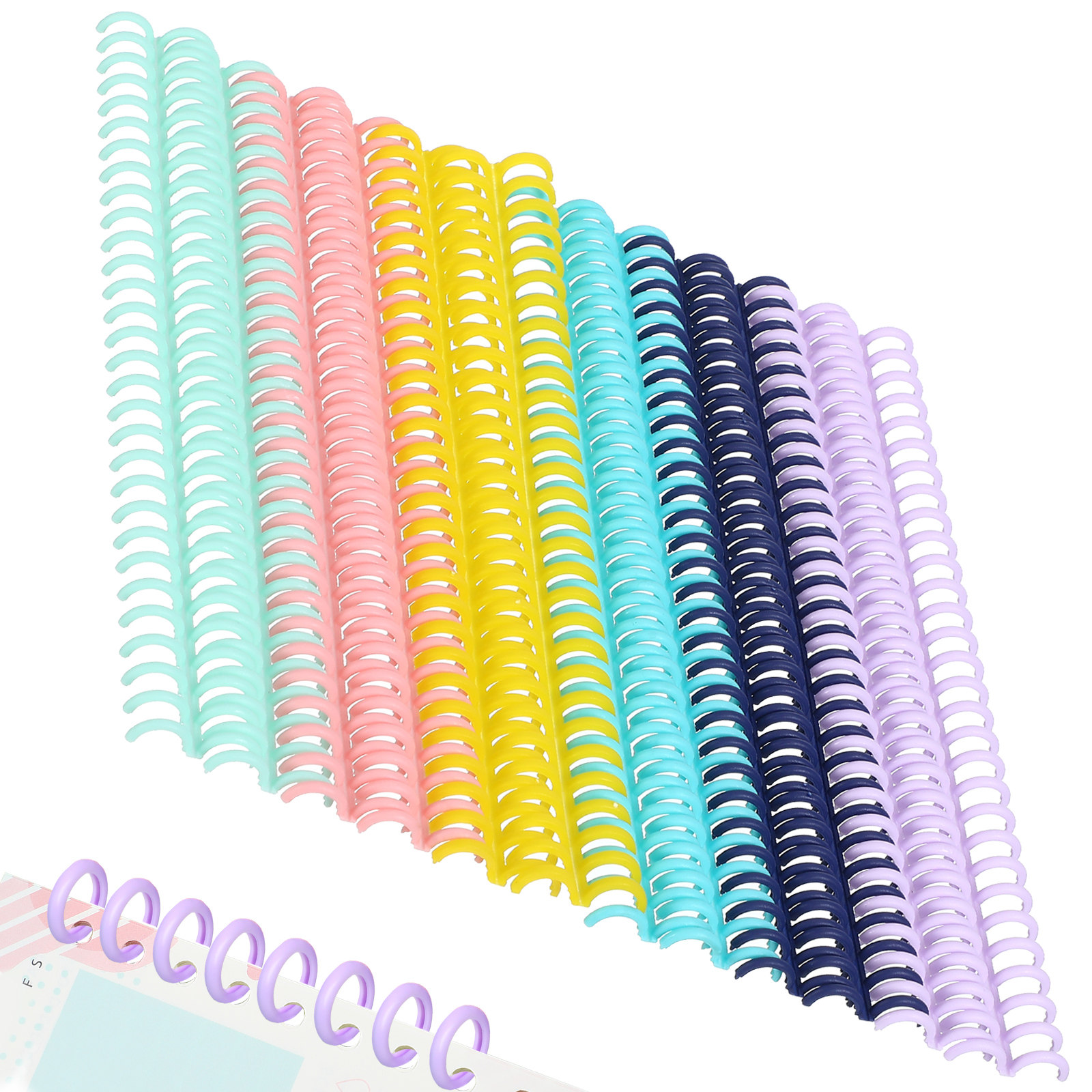 12Pcs Adjustable Binding Combs - Binding Comb Plastic reseña y precio