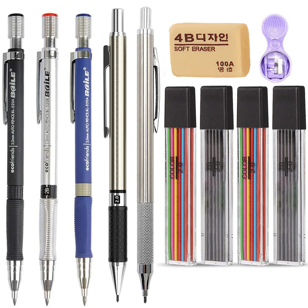 2.0mm 2B Mechanical Pencils Au - Ideal Stationery & Office Supply reseña y precio