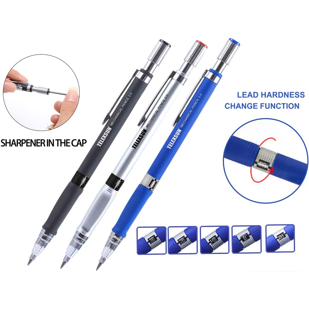 2.0mm 2B Mechanical Pencils Au - Ideal Stationery & Office Supply reseña y precio