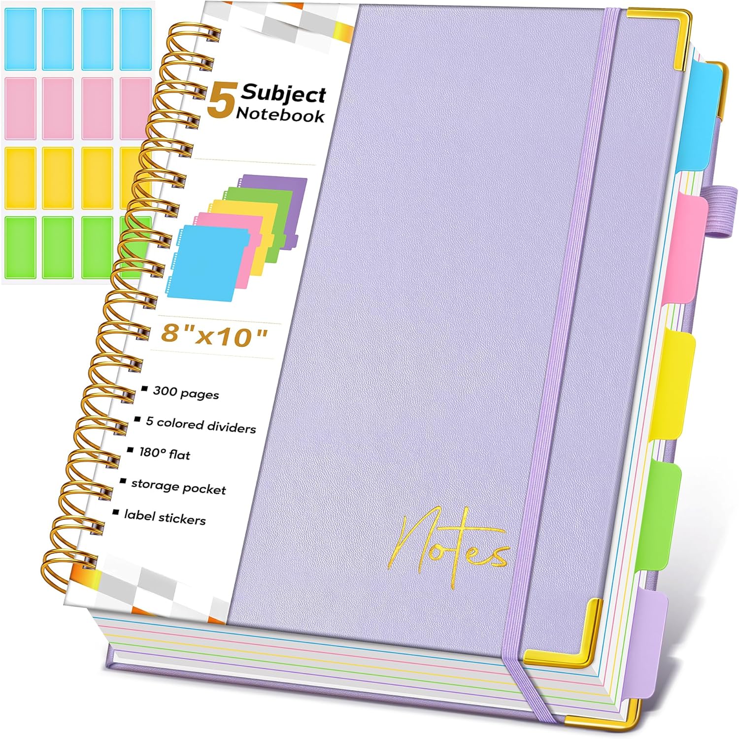 Spiral Notebook Journal with R - Journal Leather Hardcover reseña y precio