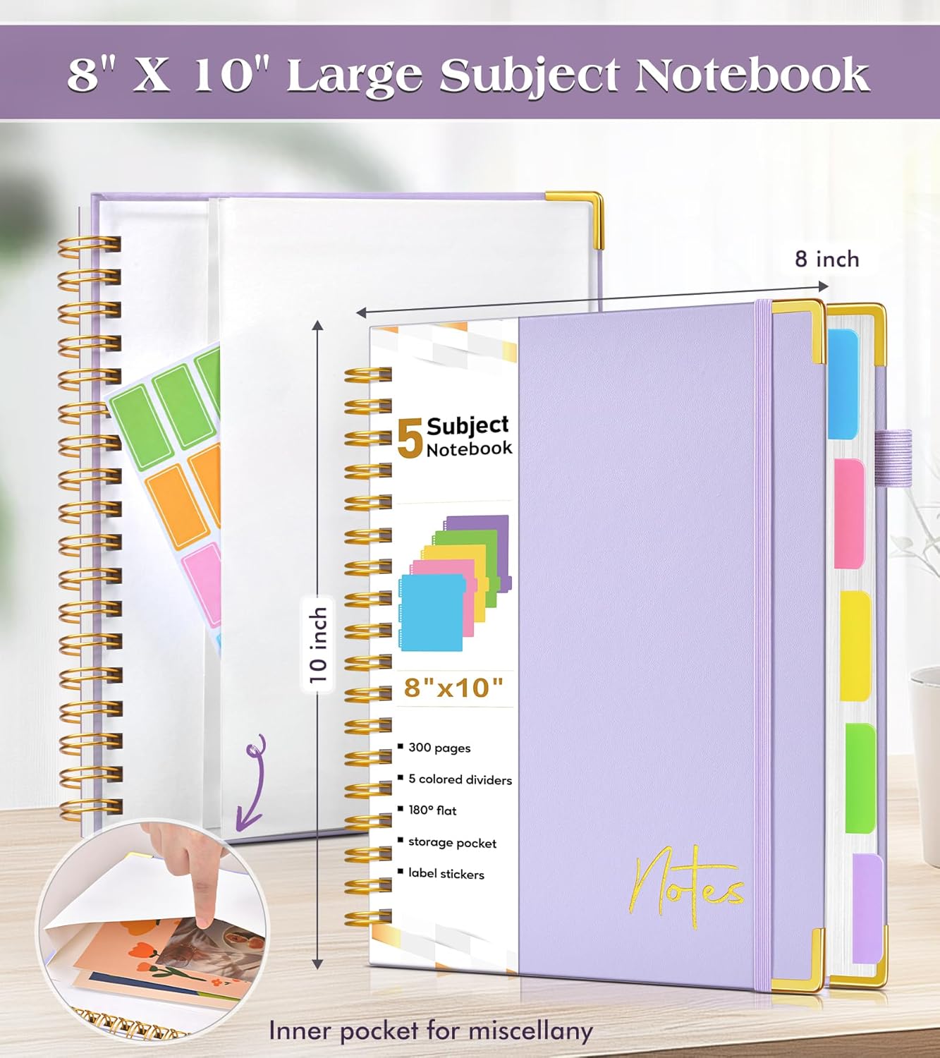 Spiral Notebook Journal with R - Journal Leather Hardcover reseña y precio