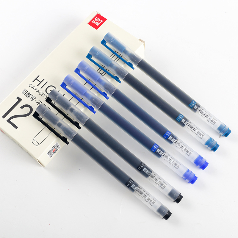 12/6Pc/Lot Gel Pen 0.5MM Ink S - Office Stationery Supply Business reseña y precio
