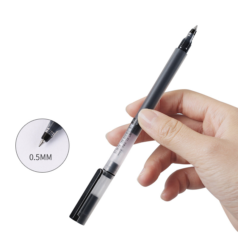12/6Pc/Lot Gel Pen 0.5MM Ink S - Office Stationery Supply Business reseña y precio