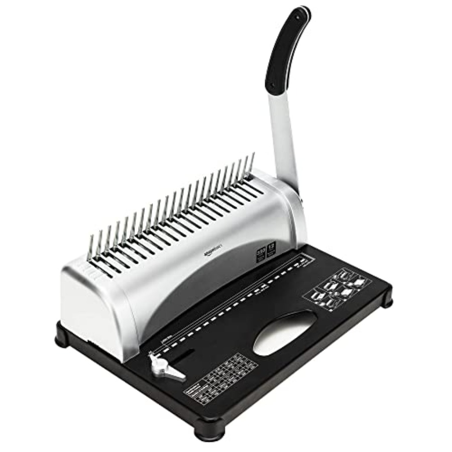 Basics Comb Binding Machine fo - Binding Comb Plastic reseña y precio