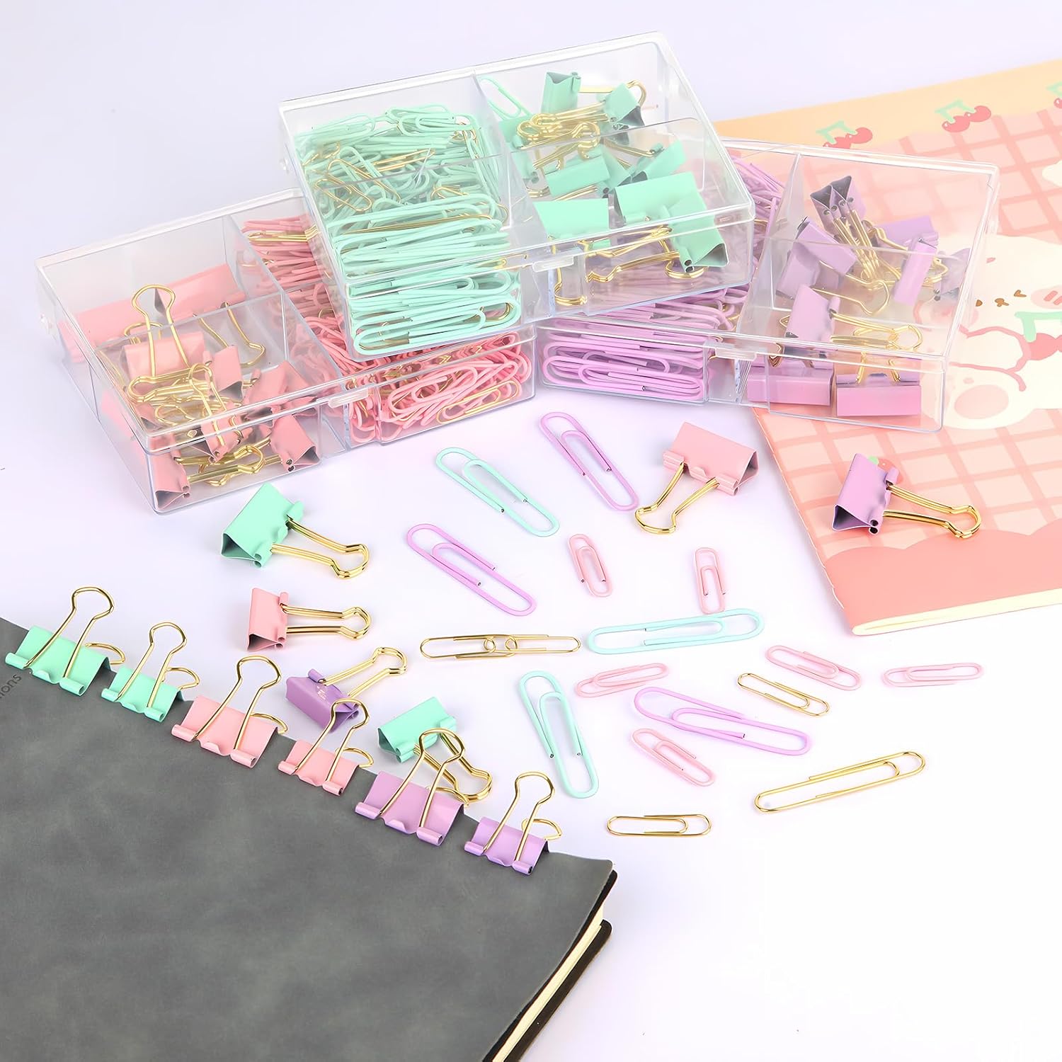 Paper Clips Binder Clips Combo - Binder Clip Assorted reseña y precio