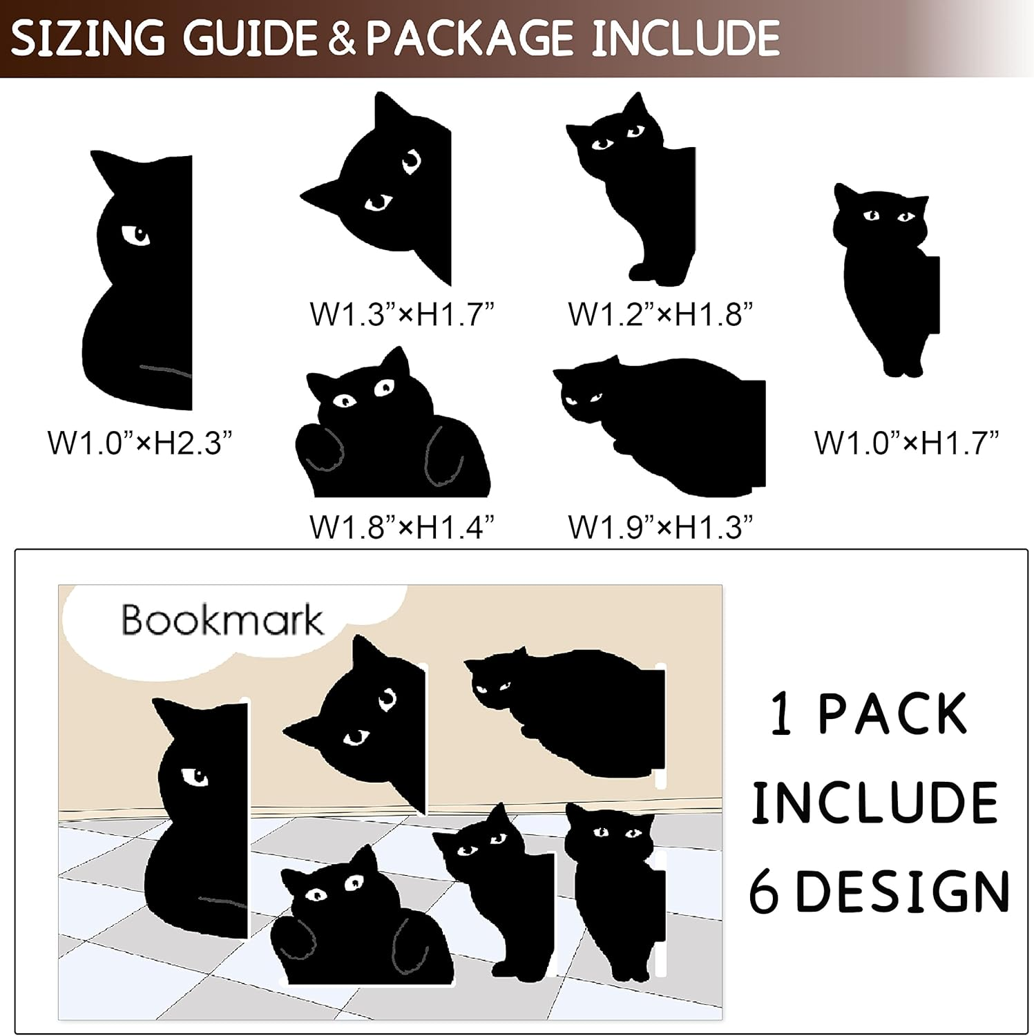 Magnetic Bookmarks - 6 Pieces  - Paperclip Magnetic Set reseña y precio