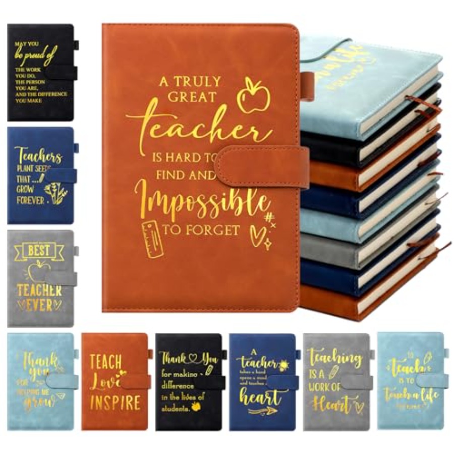 Pcs Teacher Appreciation Gifts - Journal Leather Hardcover reseña y precio