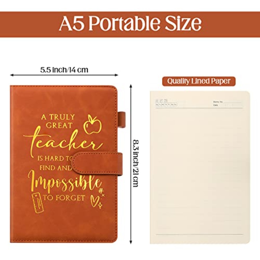 Pcs Teacher Appreciation Gifts - Journal Leather Hardcover reseña y precio