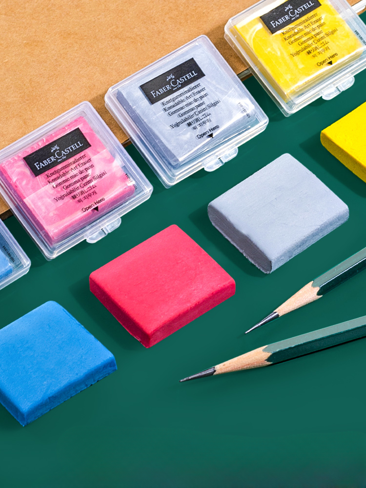 4PC Faber-Castell kneaded Eras - Rubber Eraser Kneaded reseña y precio