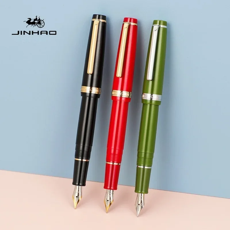 Jinhao 82 Fountain Pen Golden  - Office Stationery Supply Business reseña y precio