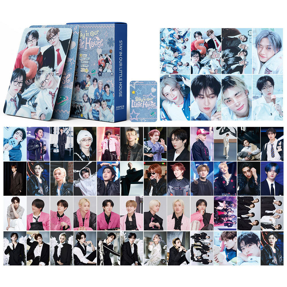 55PCS KPOP new Stray Kids Albu - Cardstock Paper Pack reseña y precio
