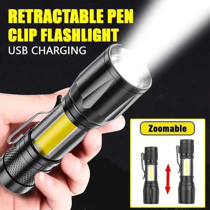 Mini LED Flashlight COB Floodl - Stationery Supply reseña y precio