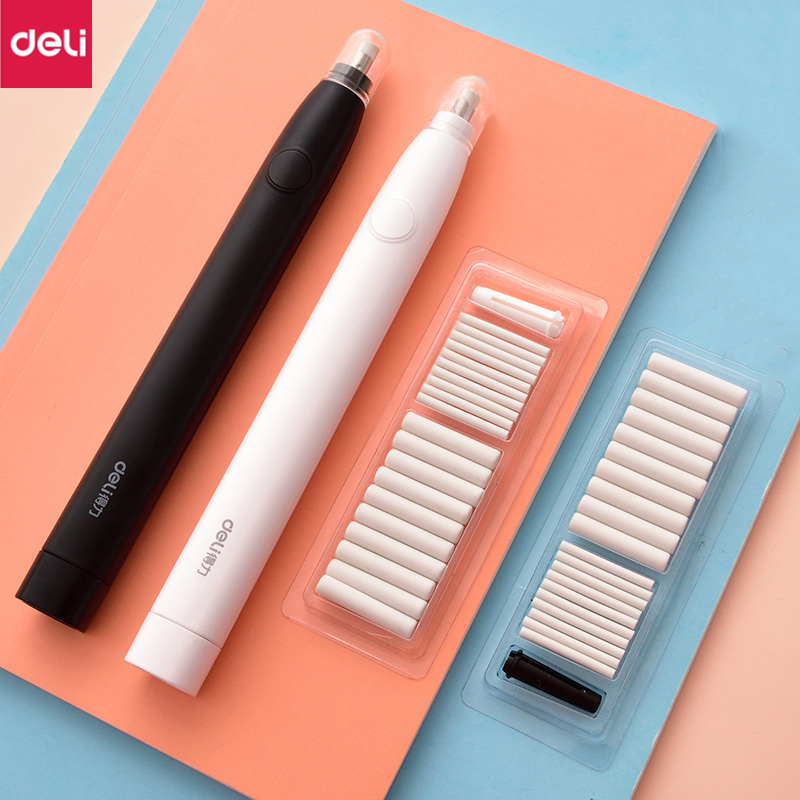 Deli Electric Eraser Pencil Dr - Rubber Eraser Kneaded reseña y precio