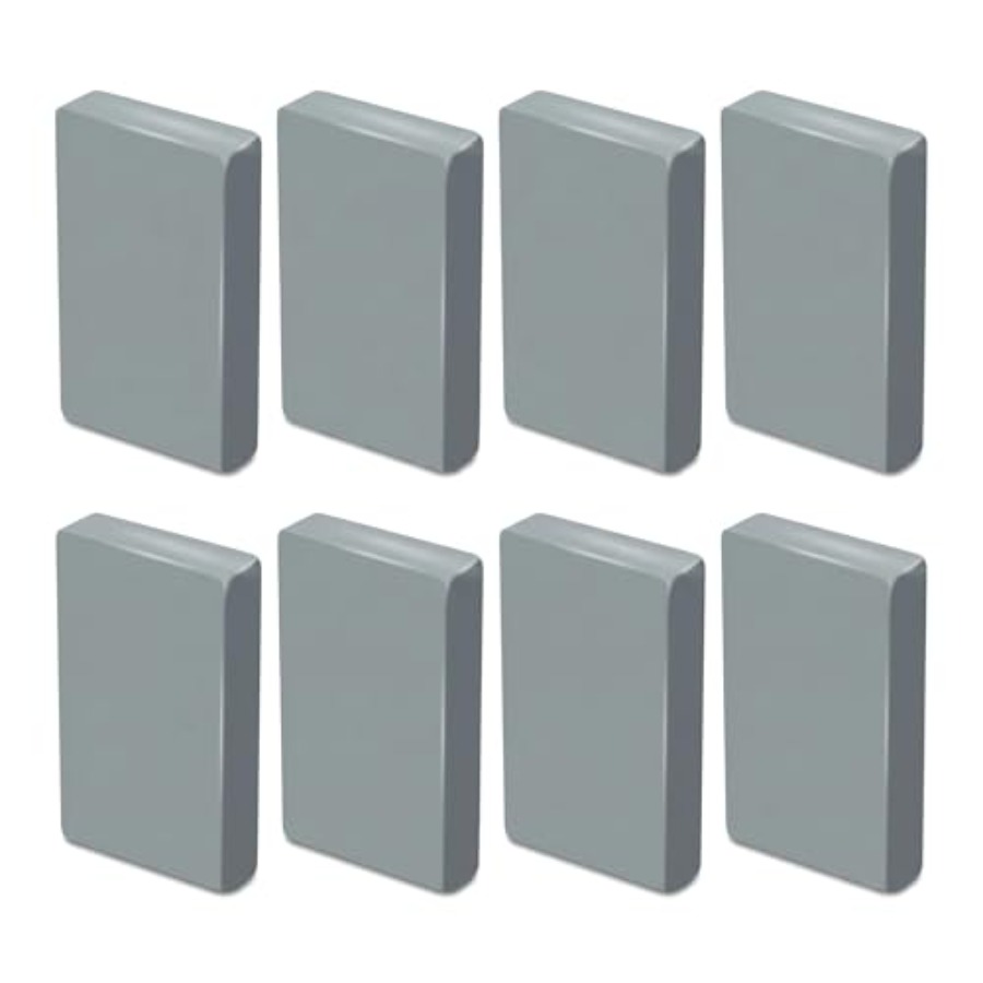 8 Pack Large Grey Kneaded Eras - Rubber Eraser Kneaded reseña y precio