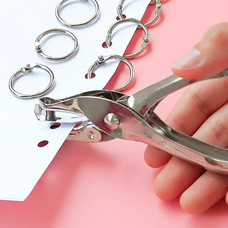 Metal 3/6mm Circular Hole Sing - Paper Punch 3 Hole reseña y precio