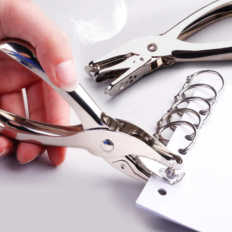 Metal 3/6mm Circular Hole Sing - Paper Punch 3 Hole reseña y precio
