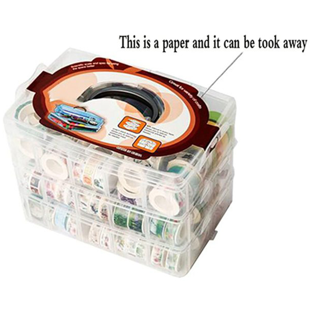 Clear 3 Layers 30 Grids Washi  - Washi Tape Set reseña y precio