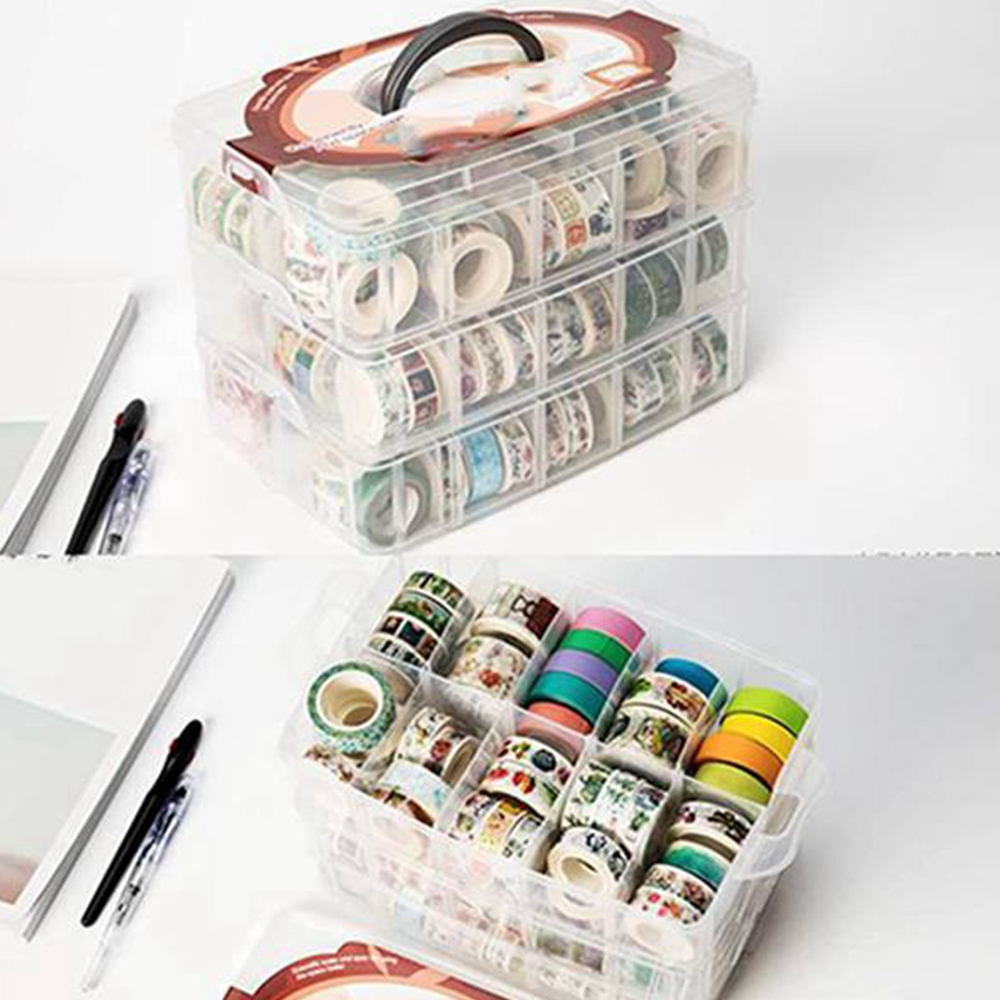 Clear 3 Layers 30 Grids Washi  - Washi Tape Set reseña y precio