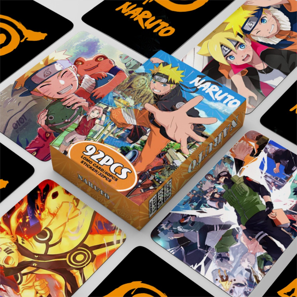 Naruto 92PCS Collectible Card  - Cardstock Paper Pack reseña y precio