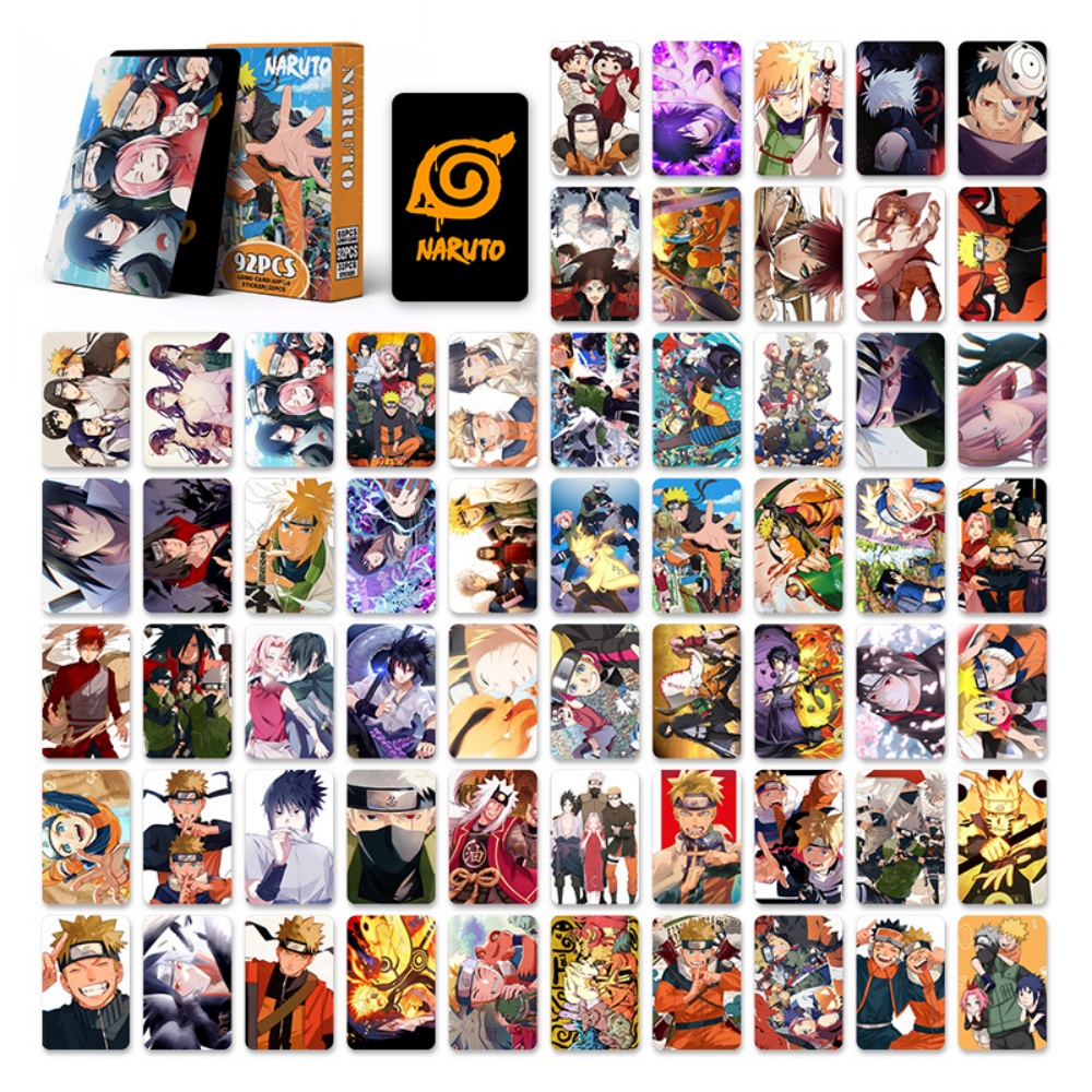 Naruto 92PCS Collectible Card  - Cardstock Paper Pack reseña y precio
