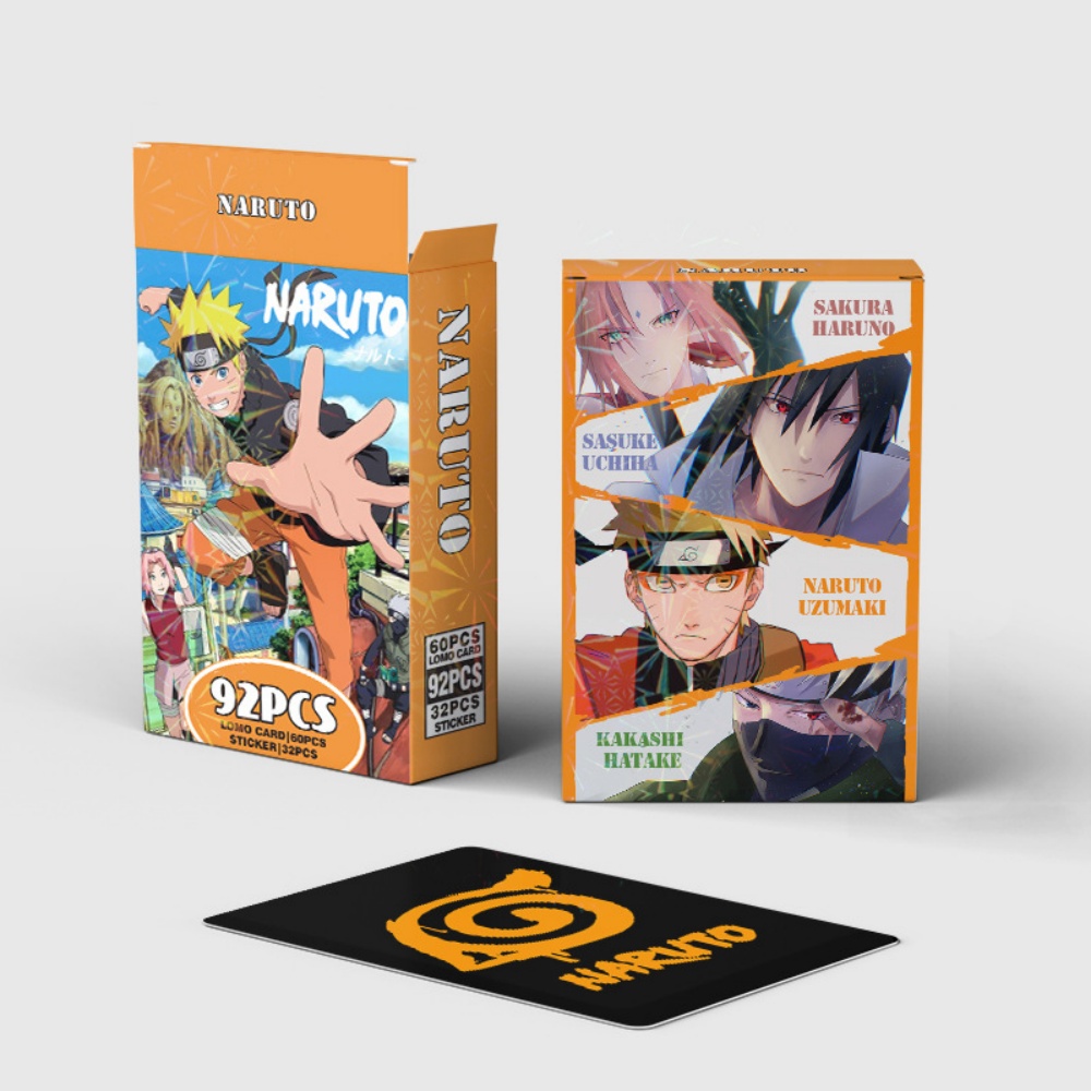 Naruto 92PCS Collectible Card  - Cardstock Paper Pack reseña y precio