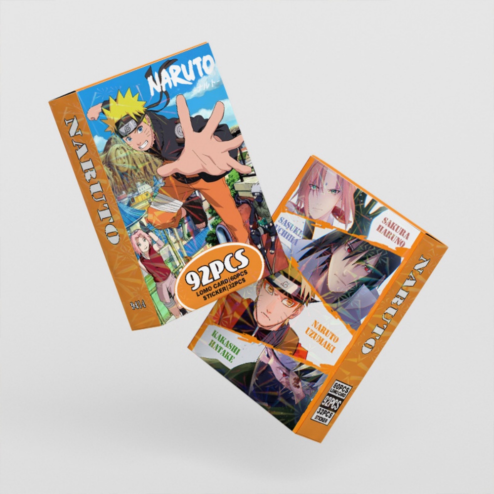 Naruto 92PCS Collectible Card  - Cardstock Paper Pack reseña y precio