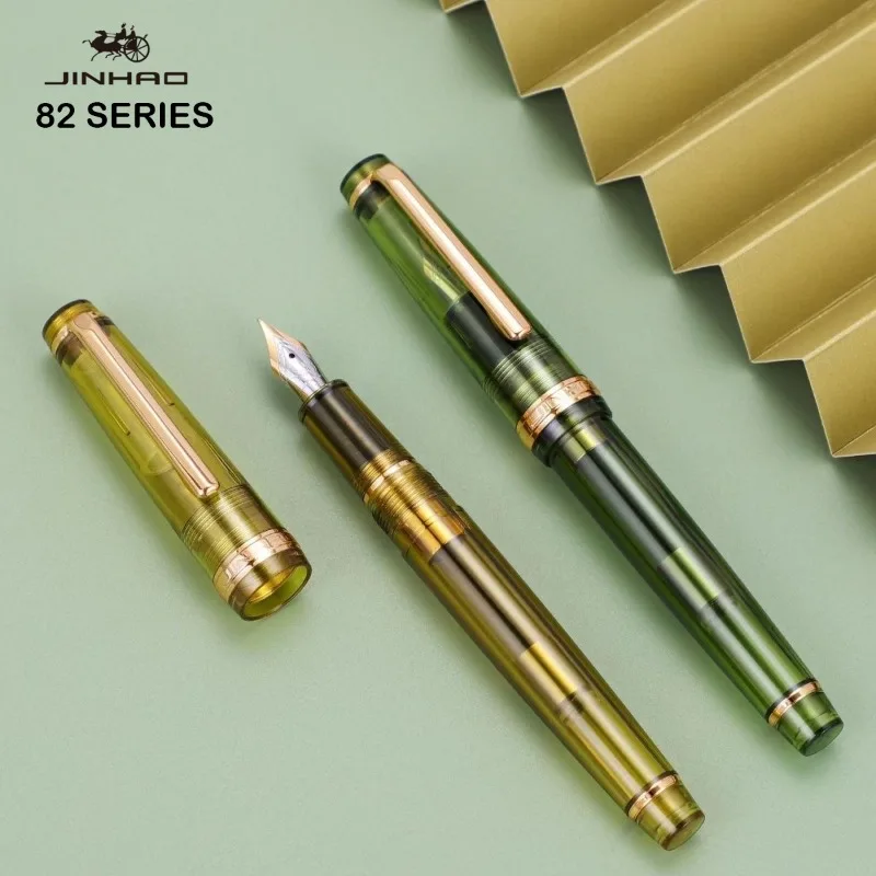 JINHAO 82 Fountain Pen Ink Pen - Office Stationery Supply Business reseña y precio