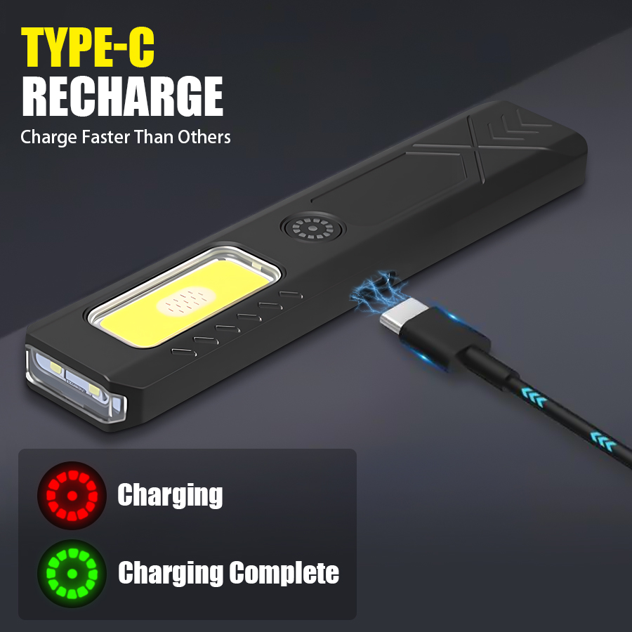 Rechargeable LED Handheld Flas - Stationery Supply reseña y precio