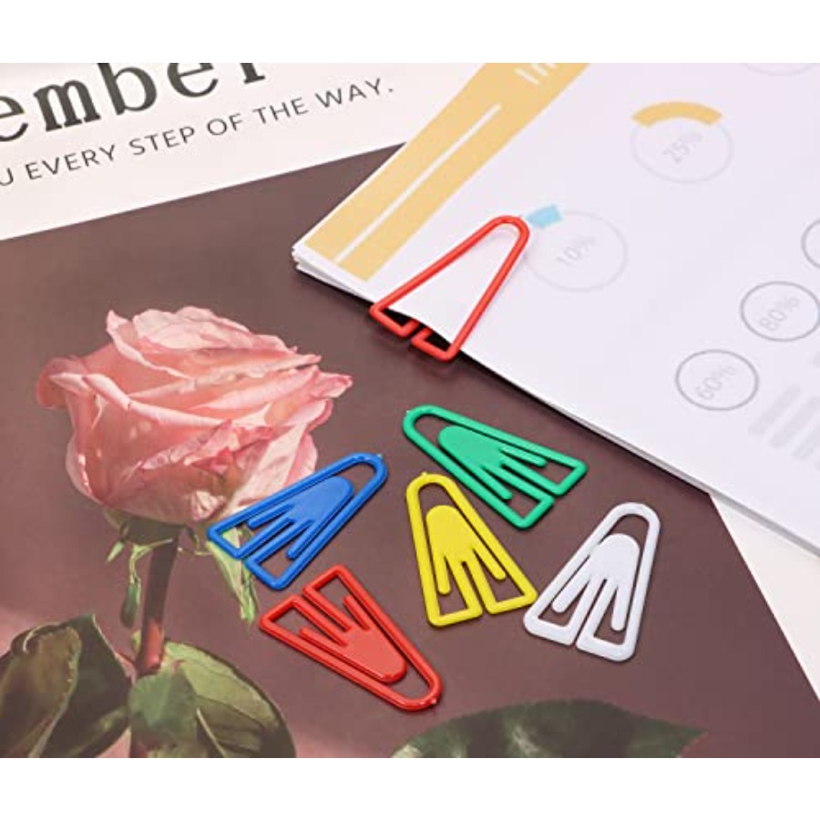 50PCS Plastic Paper Clips Book - Binding Comb Plastic reseña y precio