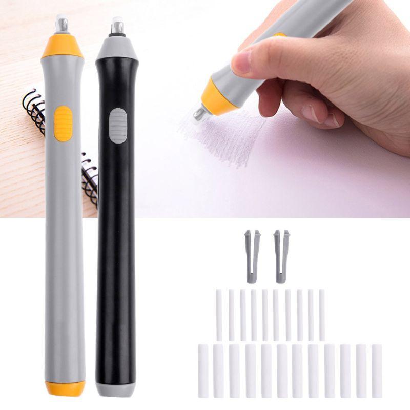 1Pc Electric Eraser Pencil Dra - Rubber Eraser Kneaded reseña y precio