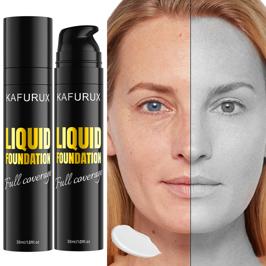 1PC Pure White Liquid Foundati - Correction Fluid White reseña y precio