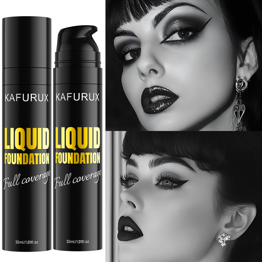 1PC Pure White Liquid Foundati - Correction Fluid White reseña y precio