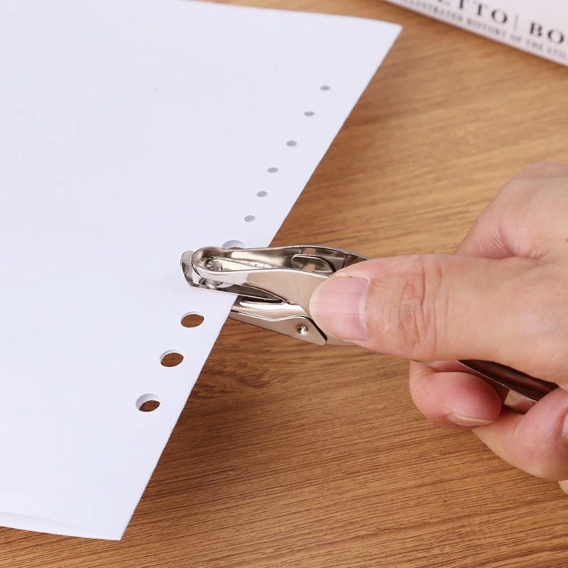 3/6mm Hole Puncher Portable Si - Paper Punch 3 Hole reseña y precio