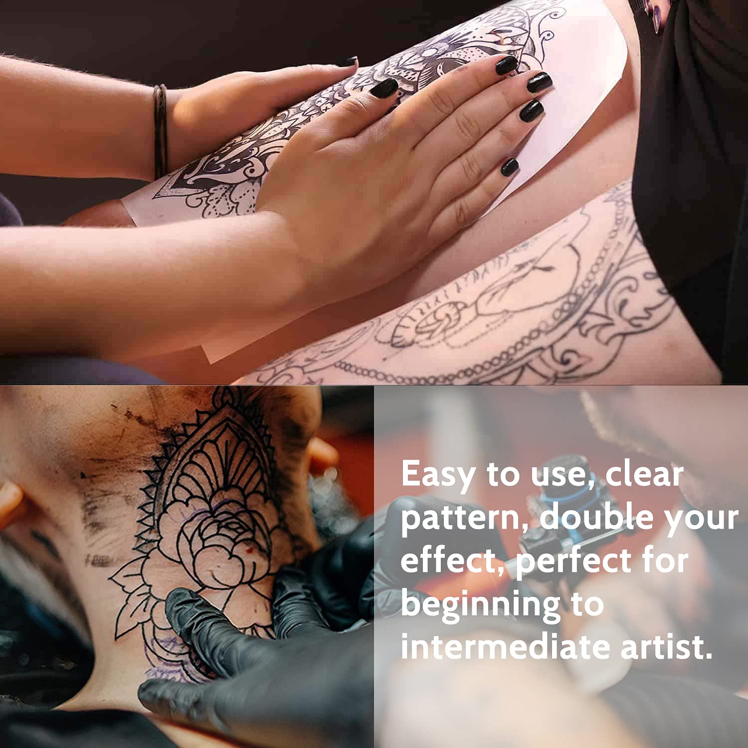 Tattoo Transfer Pape POSEIDON  - Carbon Copy Book reseña y precio