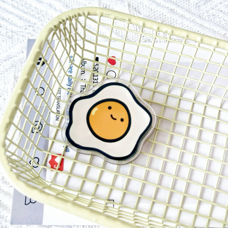 1pc Cute Toast Fried Egg Tea C - Stationery Warehouse reseña y precio