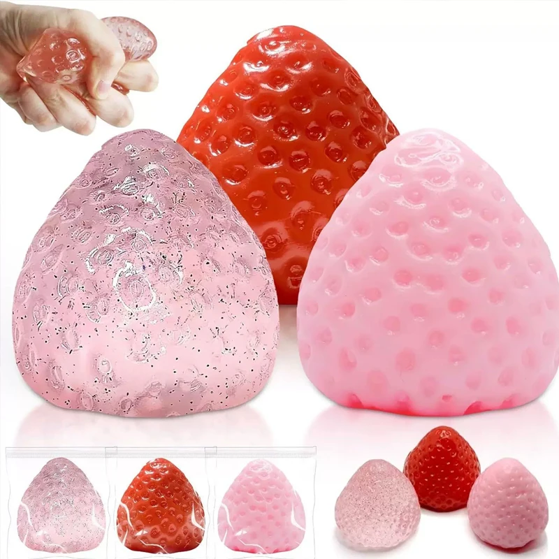 Strawberry Taba Squishy Fidget - Stationery Warehouse reseña y precio
